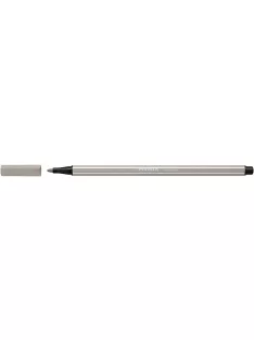   STABILO Filctoll, 1 mm, STABILO "Pen 68", melegszürke