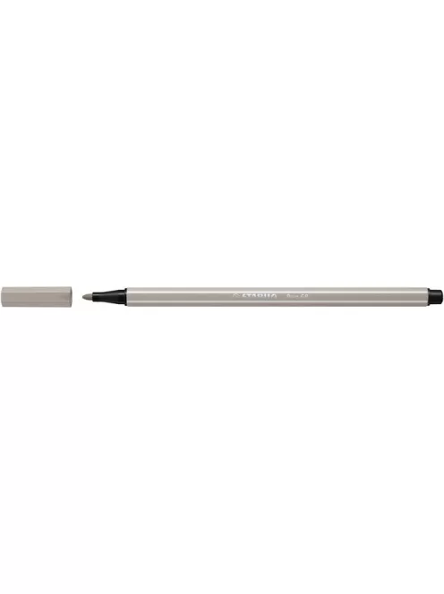STABILO Filctoll, 1 mm, STABILO "Pen 68", melegszürke