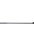 STABILO Filctoll, 1 mm, STABILO "Pen 68", közép szürke