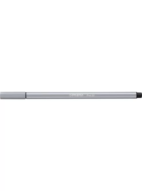 STABILO Filctoll, 1 mm, STABILO "Pen 68", közép szürke