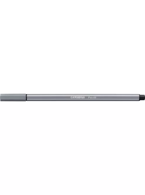 STABILO Filctoll, 1 mm, STABILO "Pen 68", sötét szürke