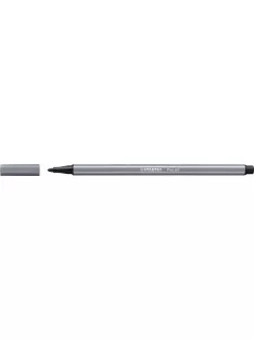   STABILO Filctoll, 1 mm, STABILO "Pen 68", sötét szürke