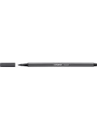 STABILO Filctoll, 1 mm, STABILO "Pen 68", mély szürke