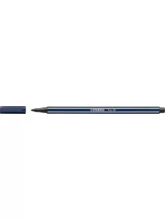   STABILO Filctoll, 1 mm, STABILO "Pen 68", éj szürke