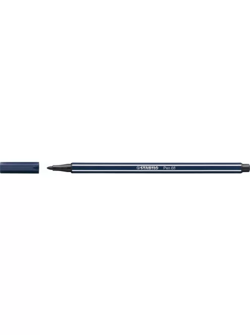 STABILO Filctoll, 1 mm, STABILO "Pen 68", éj szürke
