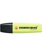 STABILO Szövegkiemelő, 2-5 mm, STABILO "BOSS original Pastel", harmatos lime