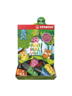   STABILO Szövegkiemelő display, 2-5 mm, STABILO "Boss Mini Animal Vibes", vegyes