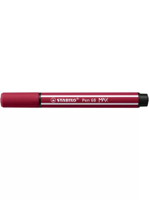 STABILO Filctoll, 1-5 mm, vágott hegy, STABILO "Pen 68 MAX", bordó