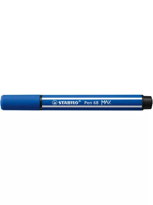 STABILO Filctoll, 1-5 mm, vágott hegy, STABILO "Pen 68 MAX", ultramarinkék