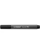 STABILO Filctoll, 1-5 mm, vágott hegy, STABILO "Pen 68 MAX", fekete