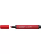 STABILO Filctoll, 1-5 mm, vágott hegy, STABILO "Pen 68 MAX", piros
