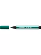 STABILO Filctoll, 1-5 mm, vágott hegy, STABILO "Pen 68 MAX", türkizzöld