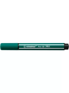   STABILO Filctoll, 1-5 mm, vágott hegy, STABILO "Pen 68 MAX", türkizzöld