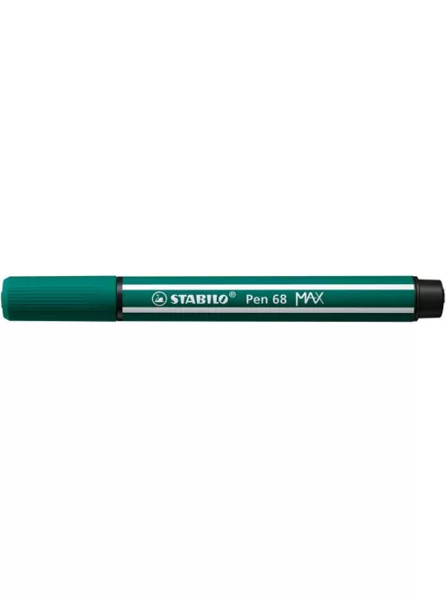 STABILO Filctoll, 1-5 mm, vágott hegy, STABILO "Pen 68 MAX", türkizzöld