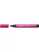 STABILO Filctoll, 1-5 mm, vágott hegy, STABILO "Pen 68 MAX", pink