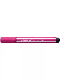   STABILO Filctoll, 1-5 mm, vágott hegy, STABILO "Pen 68 MAX", pink