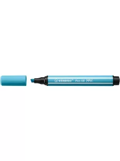  STABILO Filctoll, 1-5 mm, vágott hegy, STABILO "Pen 68 MAX", azúrkék