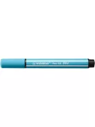 STABILO Filctoll, 1-5 mm, vágott hegy, STABILO "Pen 68 MAX", azúrkék