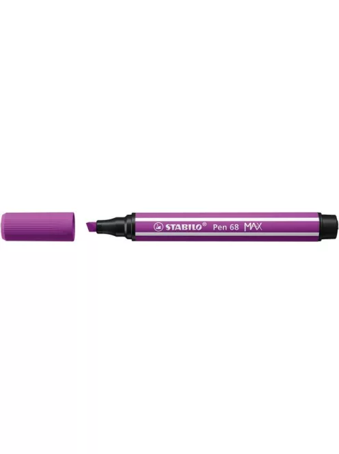 STABILO Filctoll, 1-5 mm, vágott hegy, STABILO "Pen 68 MAX", lila