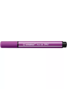   STABILO Filctoll, 1-5 mm, vágott hegy, STABILO "Pen 68 MAX", lila