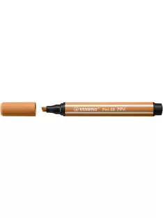   STABILO Filctoll, 1-5 mm, vágott hegy, STABILO "Pen 68 MAX", sötét okker