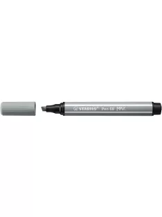  STABILO Filctoll, 1-5 mm, vágott hegy, STABILO "Pen 68 MAX", középszürke