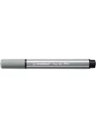 STABILO Filctoll, 1-5 mm, vágott hegy, STABILO "Pen 68 MAX", középszürke