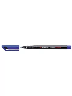   STABILO Alkoholos marker, 0,7 mm, STABILO "OHPen F", kék
