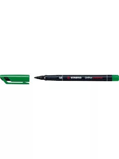   STABILO Alkoholos marker, 1 mm, STABILO "OHPen M", zöld