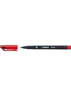   STABILO Alkoholos marker, 1 mm, STABILO "OHPen M", piros