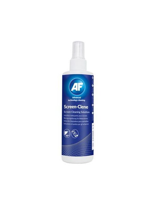 AF Tisztítófolyadék, képernyőhöz, antisztatikus, pumpás, 250ml, AF