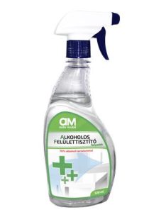   AUTO MOBIL Alkoholos felülettisztító, 70% alkoholtartalom, 500 ml, AUTO MOBIL