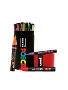 UNI Dekormarker készlet, Posca fém dobozos, UNI "Posca", 13 különböző szín
