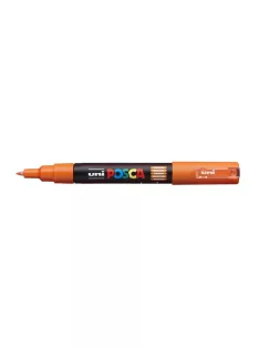  UNI Dekormarker, 0,7-1,0 mm, UNI "Posca PC-1M", narancs
