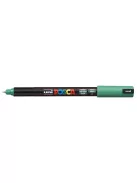 UNI Dekormarker, 0,7 mm, UNI "Posca PC-1MR", zöld
