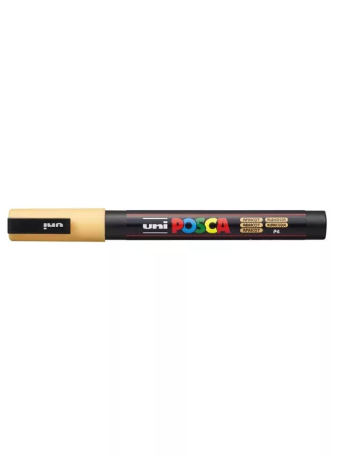 UNI Dekormarker, 0,9-1,3 mm, UNI "Posca PC-3M", barack
