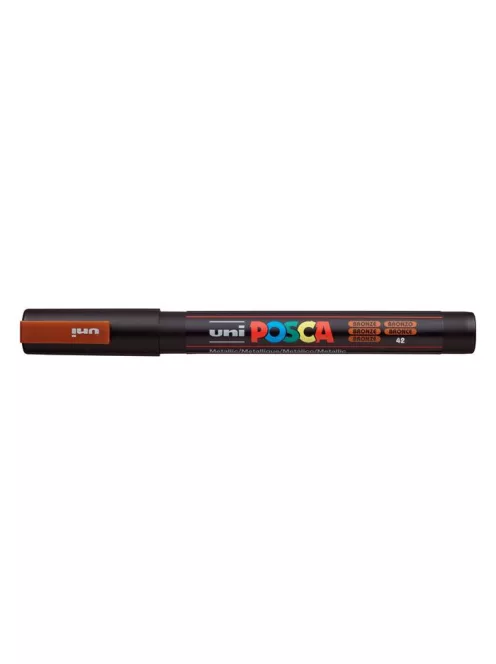 UNI Dekormarker, 0,9-1,3 mm, UNI "Posca PC-3M", bronz