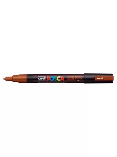   UNI Dekormarker, 0,9-1,3 mm, UNI "Posca PC-3M", bronz
