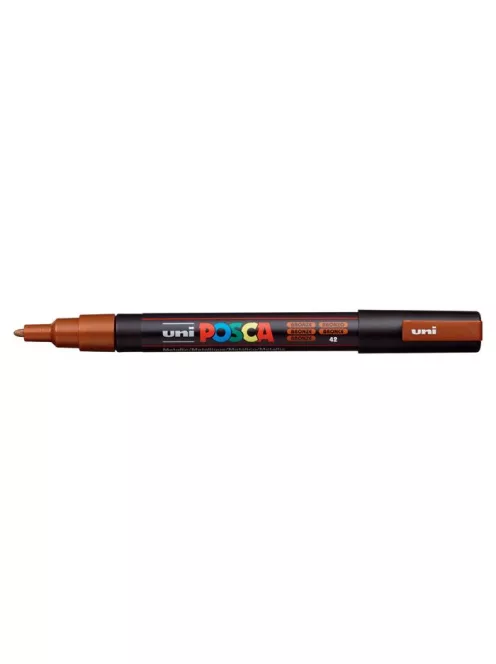 UNI Dekormarker, 0,9-1,3 mm, UNI "Posca PC-3M", bronz