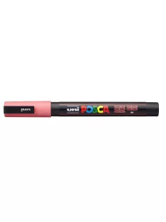   UNI Dekormarker, 0,9-1,3 mm, UNI "Posca PC-3M", korall