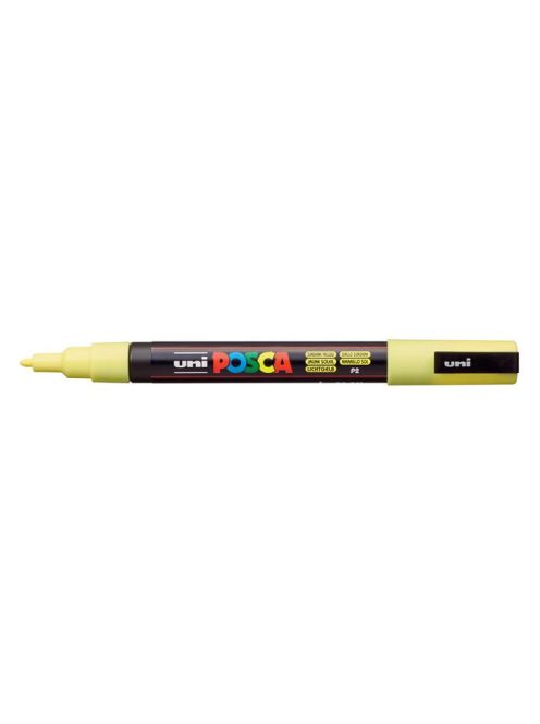 UNI Dekormarker, 0,9-1,3 mm, UNI "Posca PC-3M", napsárga