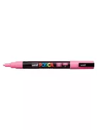 UNI Dekormarker, 0,9-1,3 mm, UNI "Posca PC-3M", rózsaszín