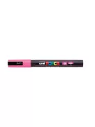 UNI Dekormarker, 0,9-1,3 mm, UNI "Posca PC-3M", rózsaszín