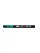 UNI Dekormarker, 0,9-1,3 mm, UNI "Posca PC-3M", smaragdzöld