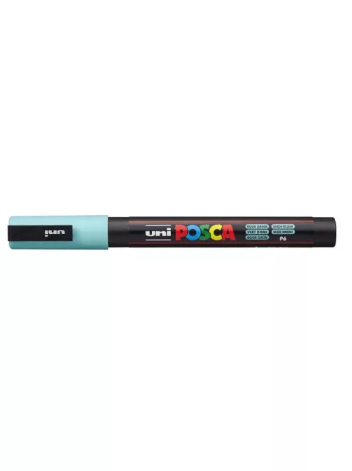UNI Dekormarker, 0,9-1,3 mm, UNI "Posca PC-3M", tengerzöld