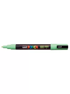   UNI Dekormarker, 0,9-1,3 mm, UNI "Posca PC-3M", világoszöld