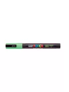 UNI Dekormarker, 0,9-1,3 mm, UNI "Posca PC-3M", világoszöld