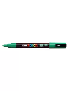   UNI Dekormarker, 0,9-1,3 mm, UNI "Posca PC-3M", zöld