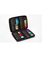UNI Dekormarker készlet, táskában, UNI "Posca", 40 darabos