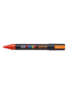   UNI Dekormarker, 1,8-2,5 mm, UNI "Posca PC-5M", fluor narancs